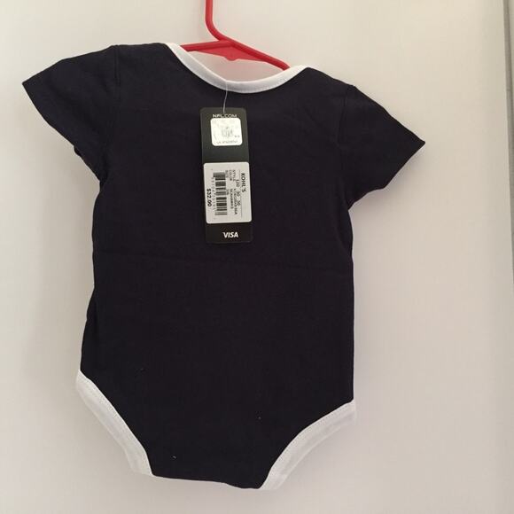 🏈NWT Set of 3 NFL Seattle Seahawks Heart Bodysuits (3-6 Months) - Picture 3 of 8